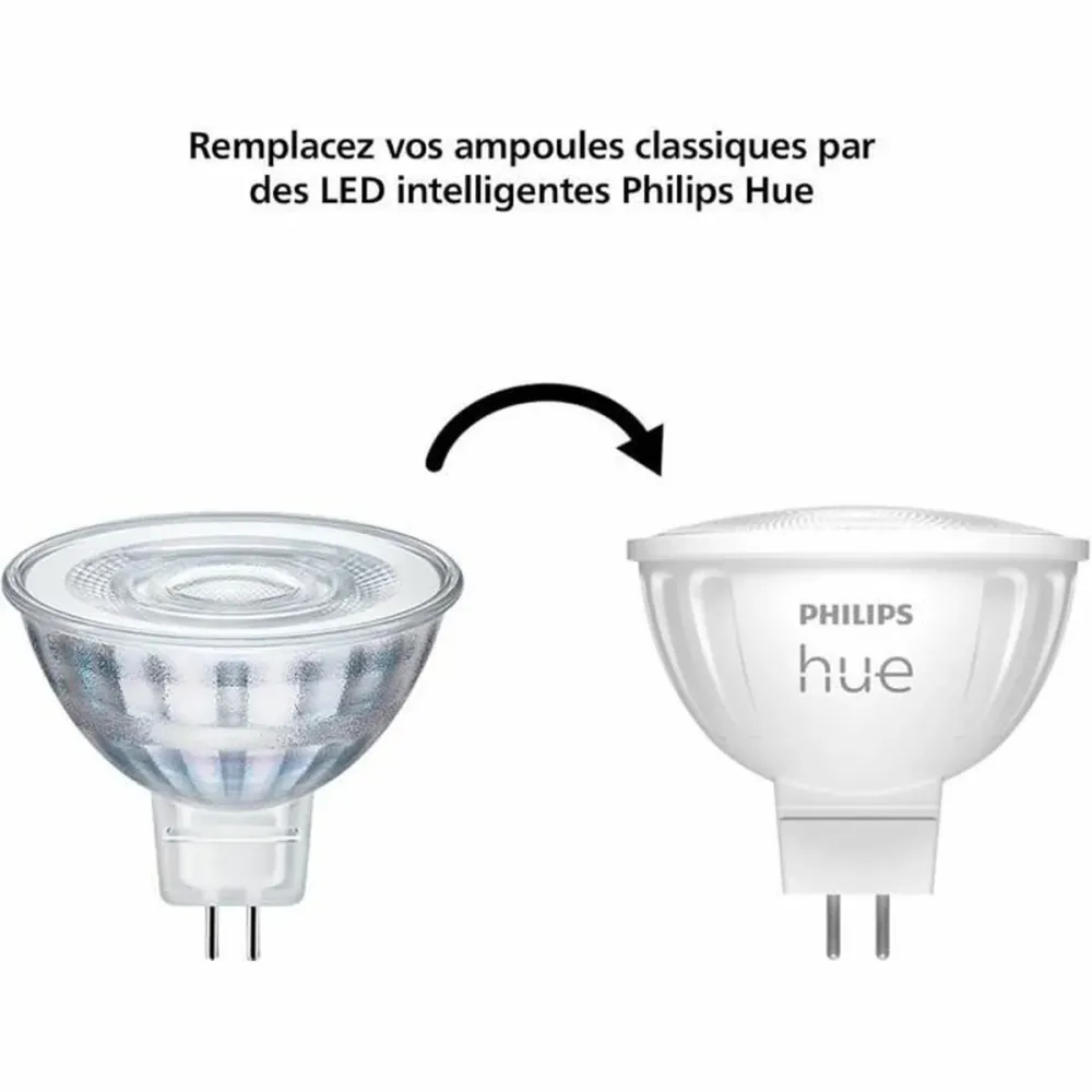 LED крушка Philips Бял G 400 lm 2 броя (6500 K)