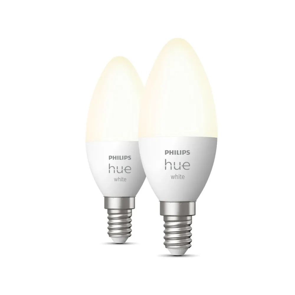 LED крушка Philips 8719514320628 Бял F E14 E27 470 lm (2 броя)