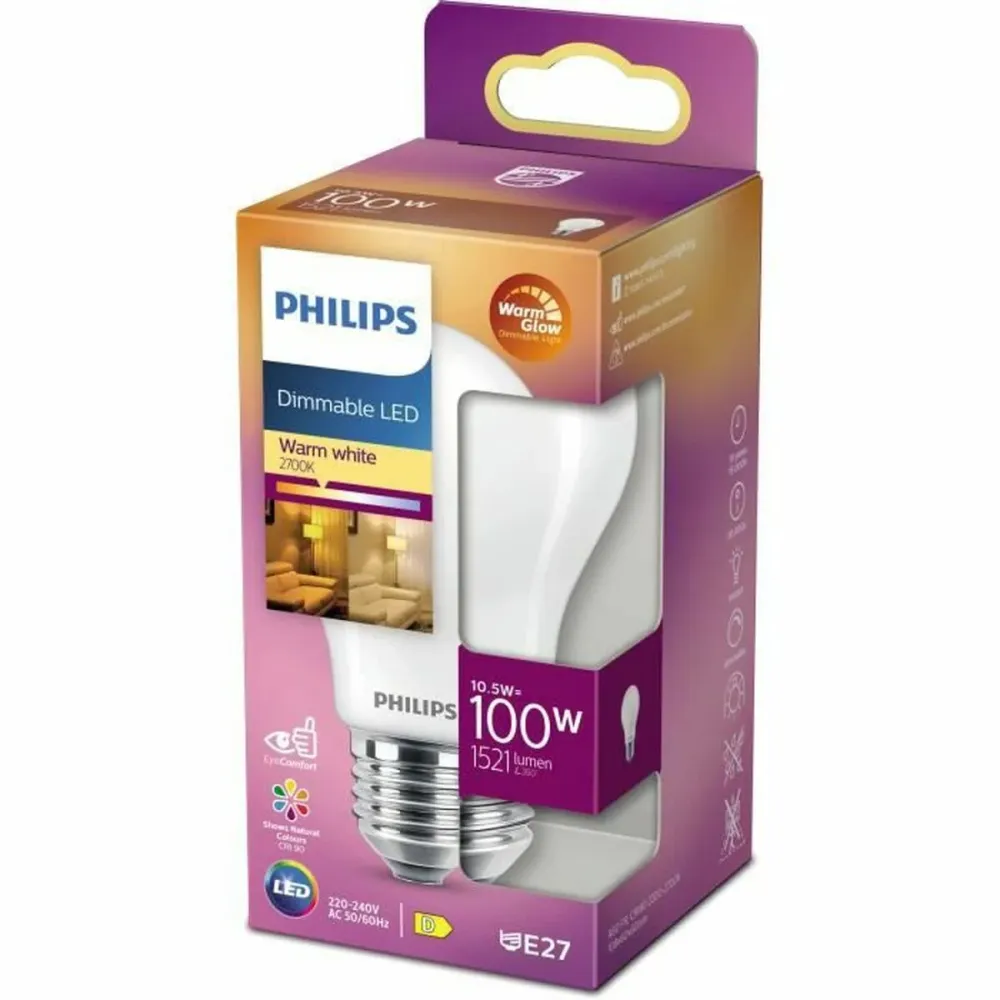 LED крушка Philips 8719514324114 Бял D 100 W