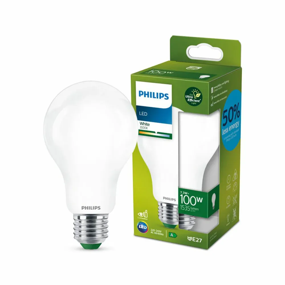 LED крушка Philips Classic 100 W 7,3 W E27 1535 Lm (3000 K)