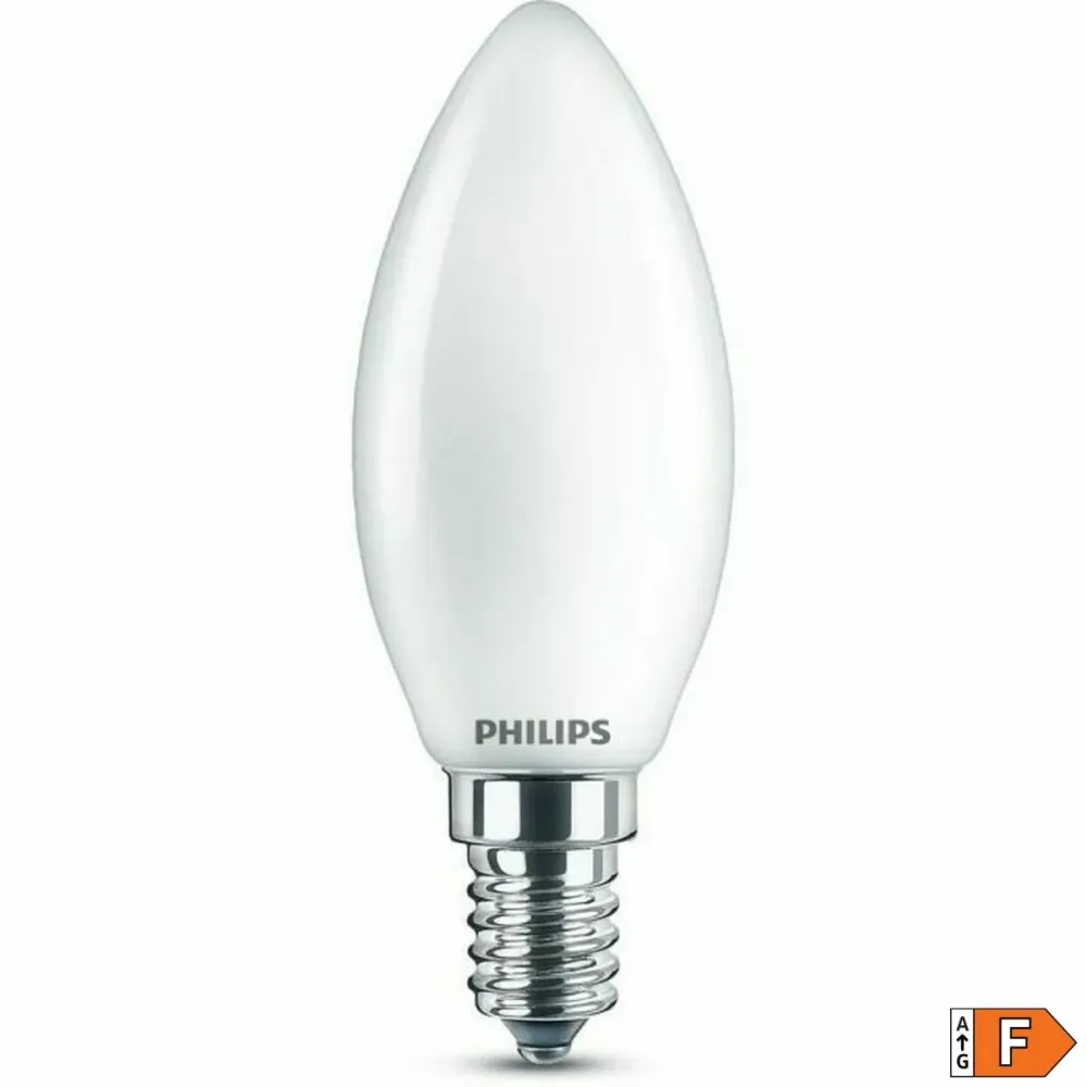 LED крушка за лампа тип свещ Philips Equivalent 40 W Многоцветен E14 F 4,3 W (2700k)