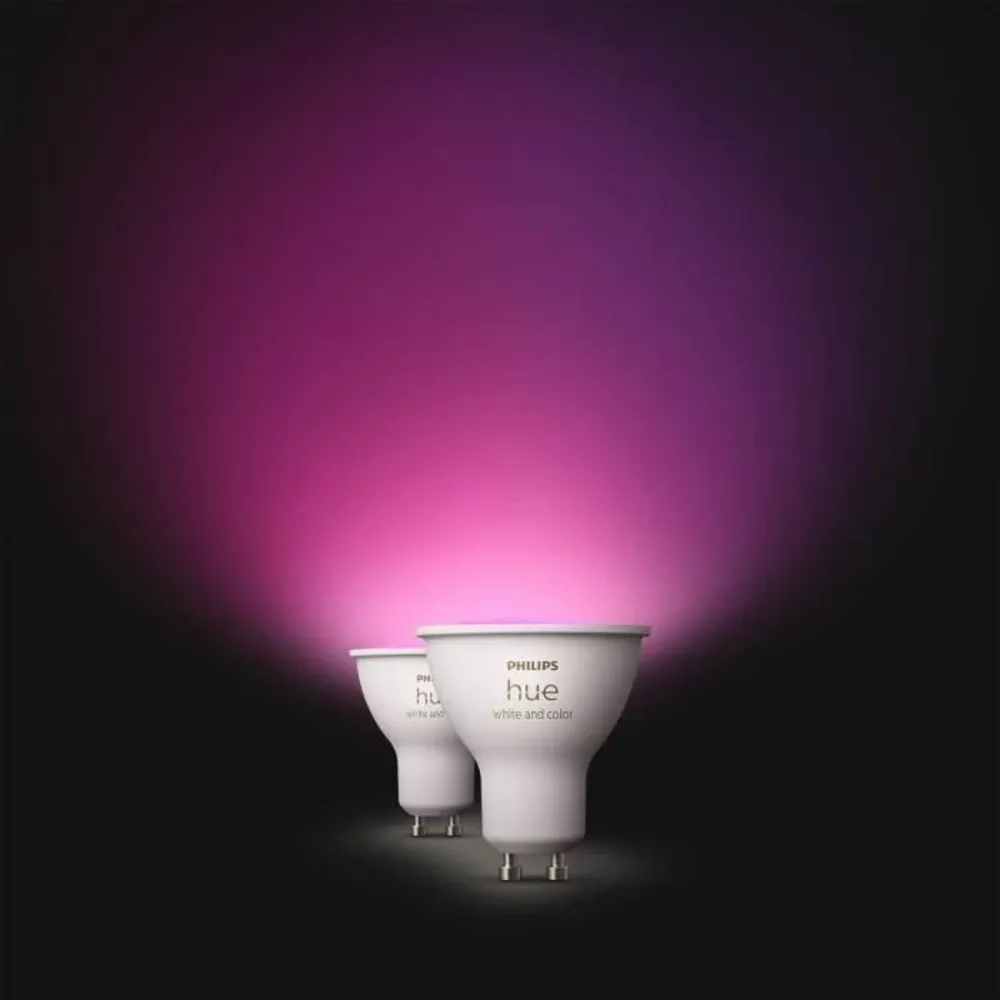 LED крушка Philips Бял E GU10 400 lm 2 броя (6500 K)