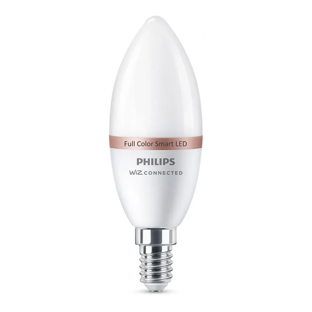 LED крушка Philips Wiz Full Colors F 40 W 4,9 W E14 470 lm (2200-6500 K)