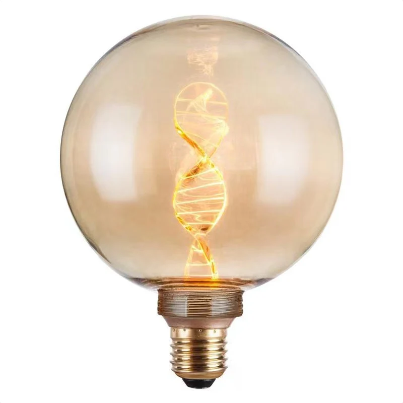 LED лампа RN-DNA G125 Крушка 3.5W E27 220-240V кехлибарена