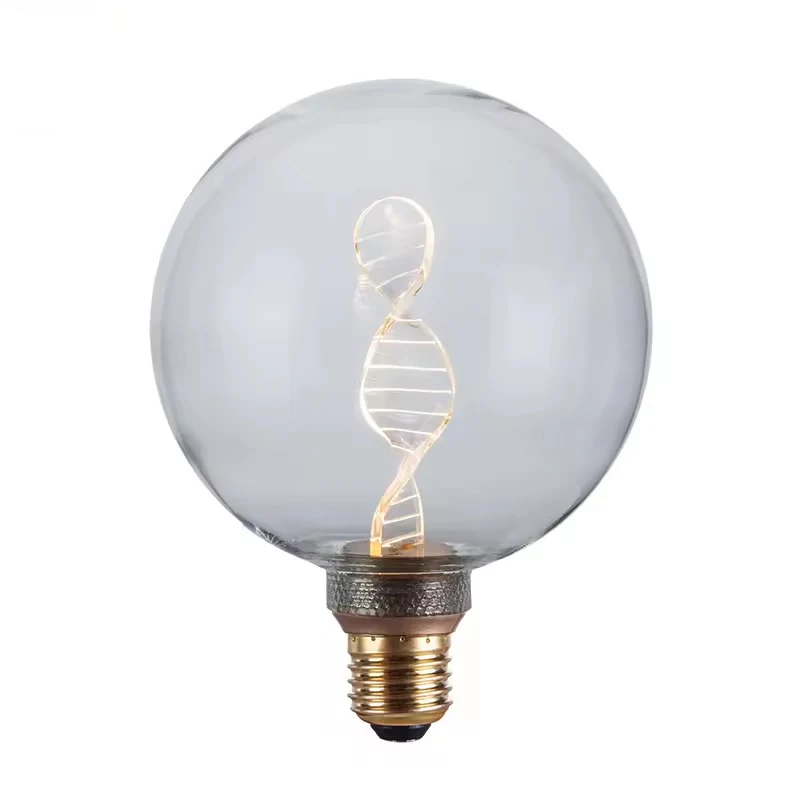 Led лампа rn-dna g125 крушка 3.5w e27 220-240v прозрачна