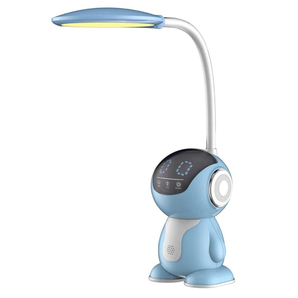 Led настолна лампа ROBOT цвят бял-син