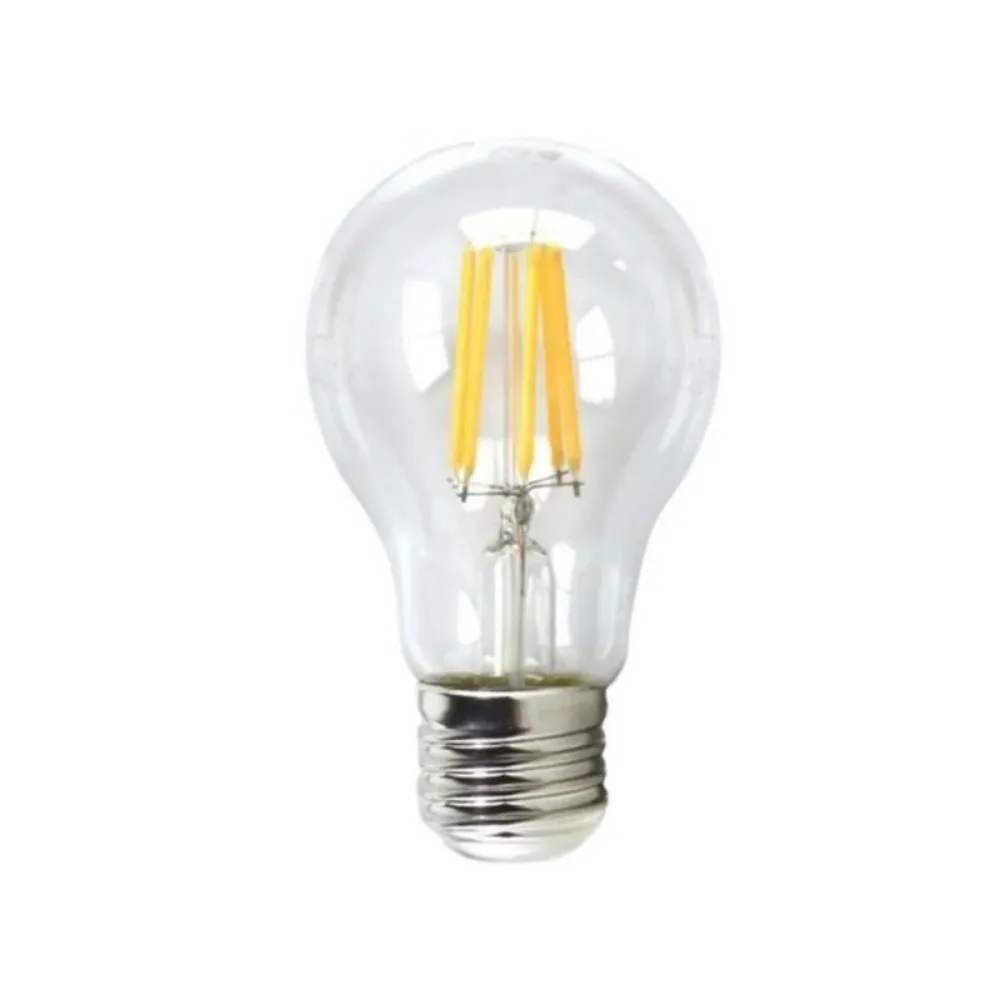 Сферична LED крушка за лампа Silver Electronics 1980627 E27 6W 3000K ++ (Топла светлина)