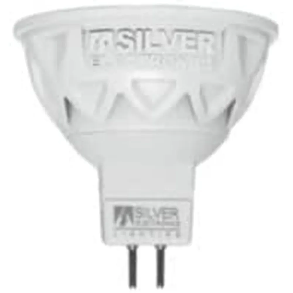 LED крушка Silver Electronics 440816 GU5.3 3000K GU5.3 Бял