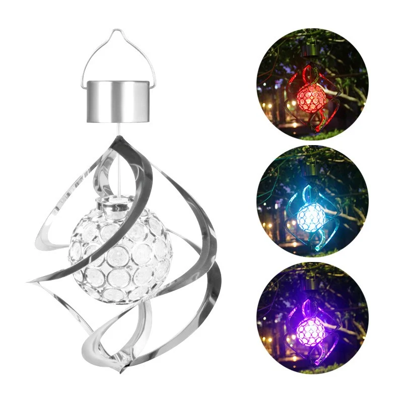 Соларна LED спирална лампа | SpinLed