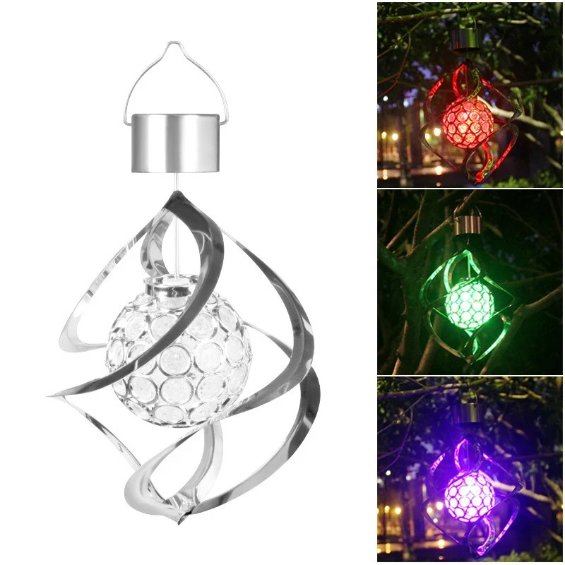 Соларна LED спирална лампа | SpinLed