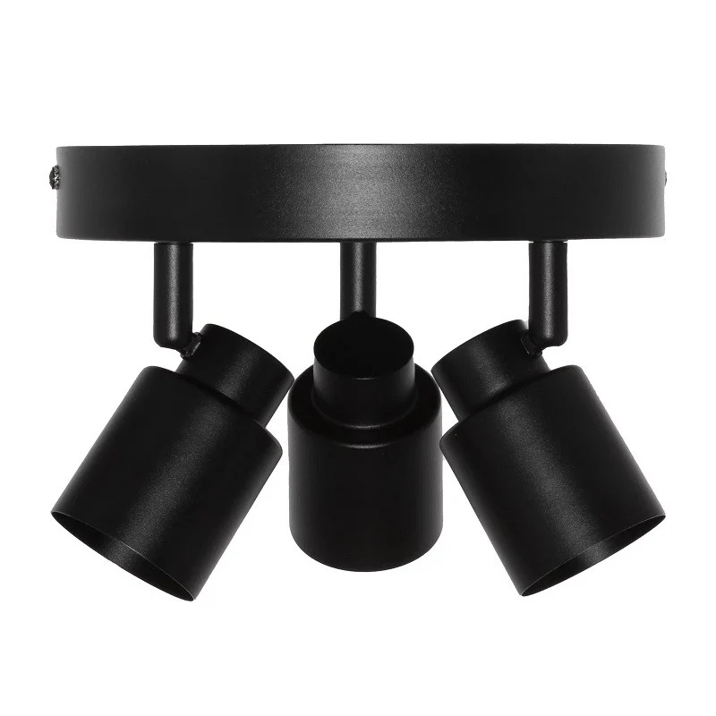 LED ОСВЕТИТЕЛНО ТЯЛО SPOT PRIMAL BLACK 3XGU10 PLATE BLACK LEDVANCE