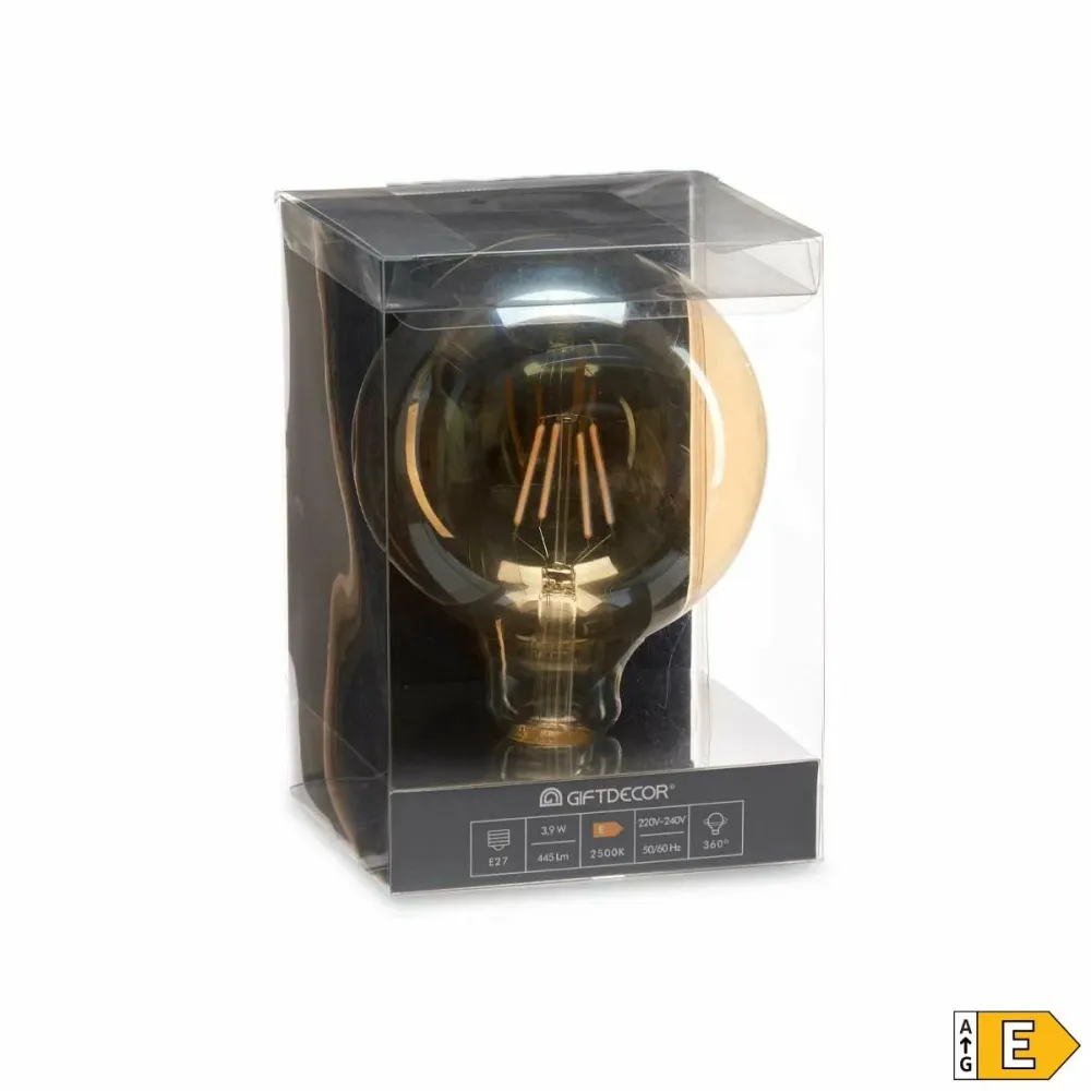 LED крушка Vintage E27 Прозрачен 4 W 12,5 x 17,5 x 12,5 cm (12 броя)
