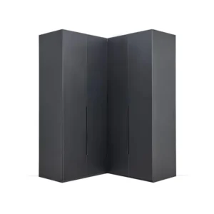 Ъглов гардероб «Legato Black» - ширина 152см
