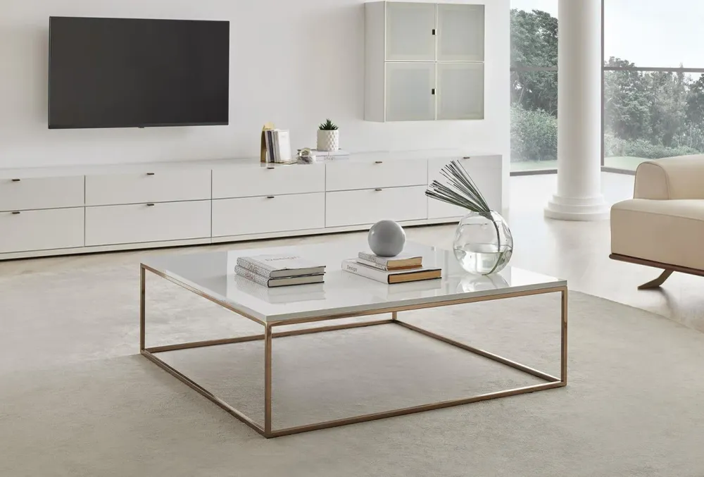 Холна маса «Legato White» с размер 110х35х110см