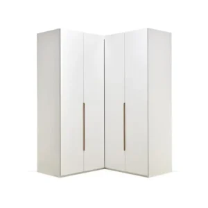 Ъглов гардероб «Legato White» - ширина 152см
