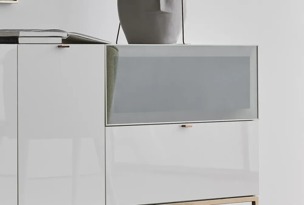 Бюфет «Legato White» с чекмедже, размер 160х81х48см