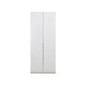 Двукрилен гардероб «Legato White» - чекмеджета, ширина 91см