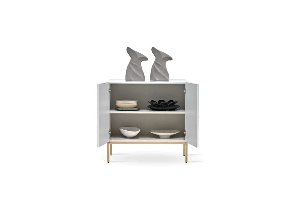 Шкаф «Legato White» с размер 80х81х48см