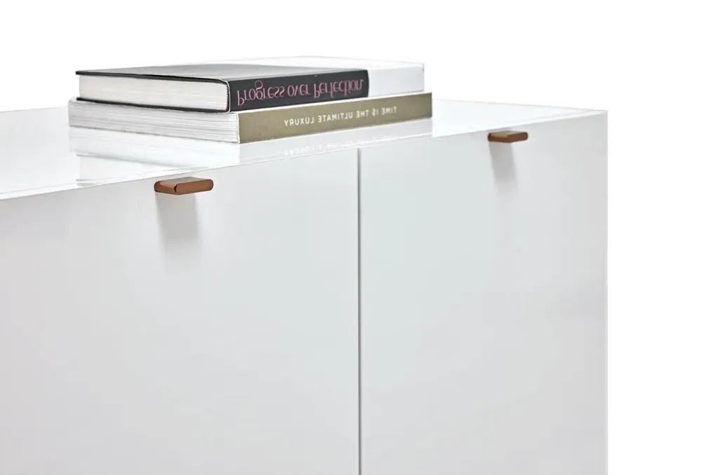 Шкаф «Legato White» с размер 80х81х48см