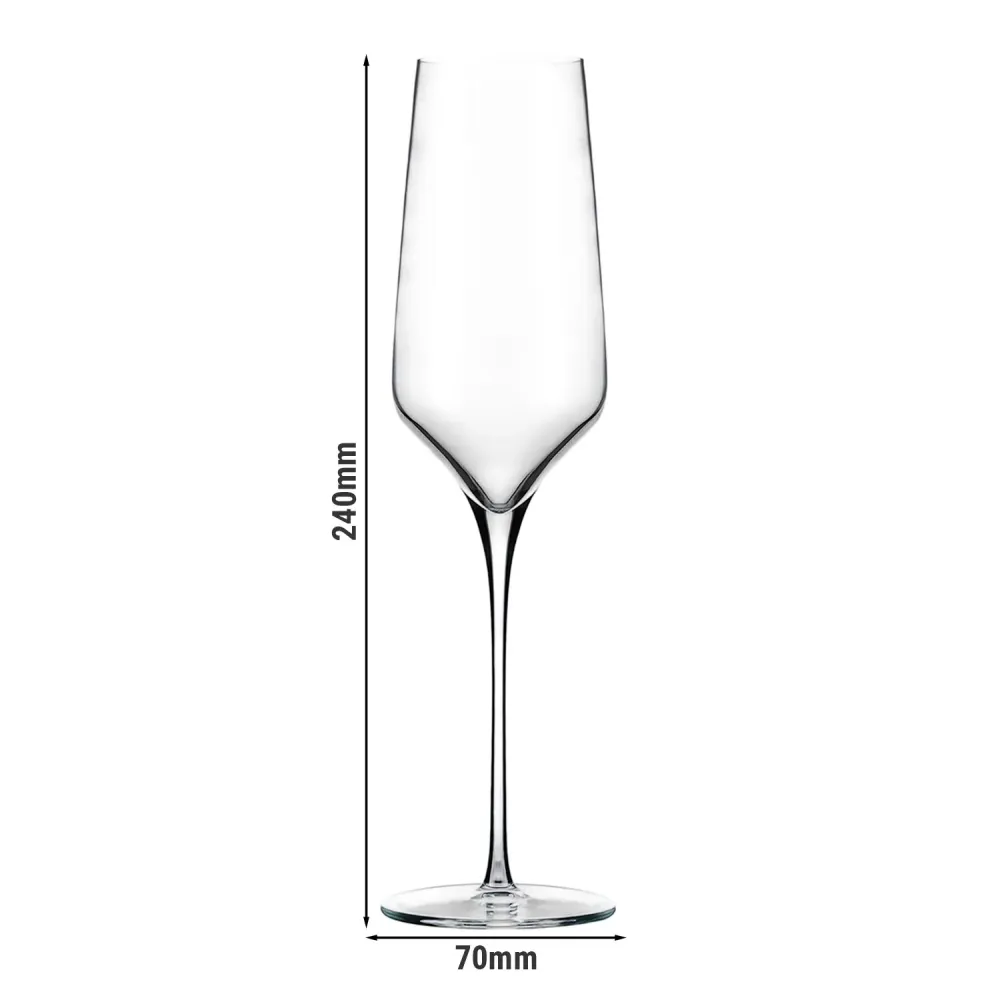 (12 броя) LIBBEY | PRISM - Чаша за шампанско - 244ml