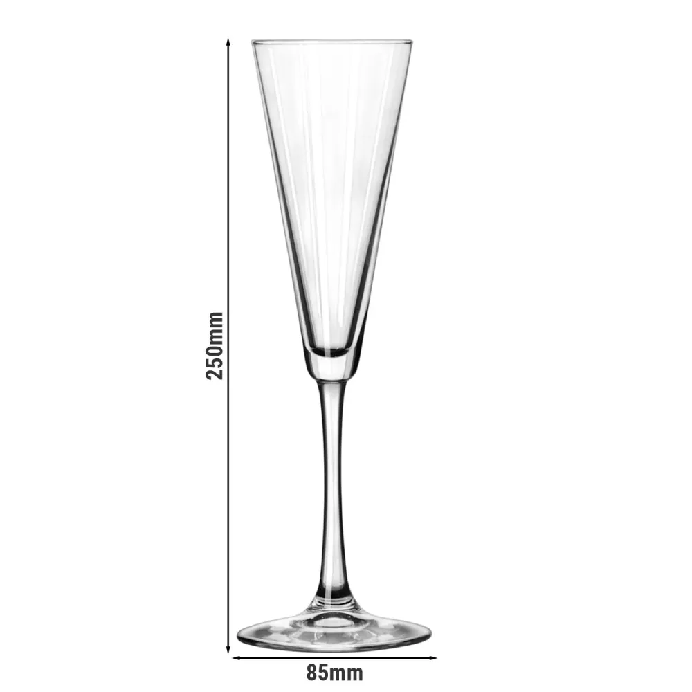 (12 броя) LIBBEY | VINA - Чаша за шампанско - 192 мл