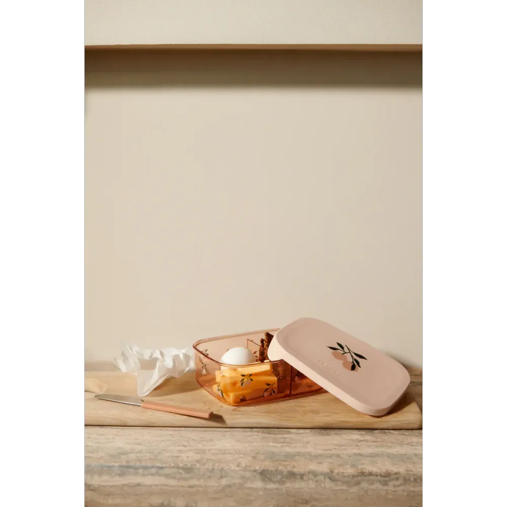 LIEWOOD Кутия за Снак AKO Tritan Peach / Sea shell