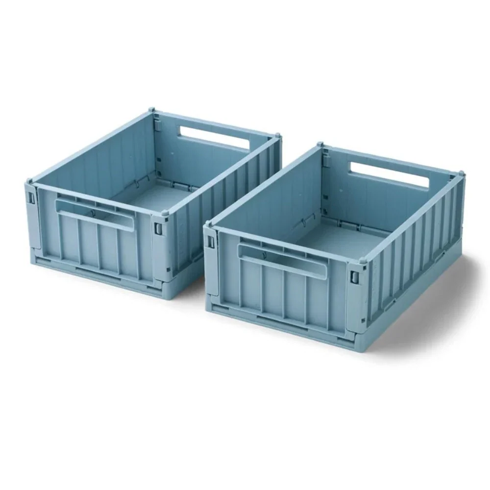 Liewood Контейнер за съхранение Weston Beach blue S