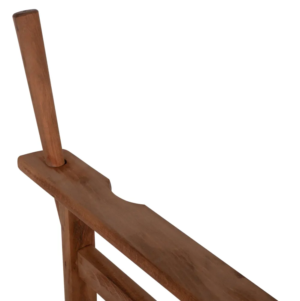 Рамка за бар стол LIMNOS КГ10374 цвят орех-крем 57x57x117