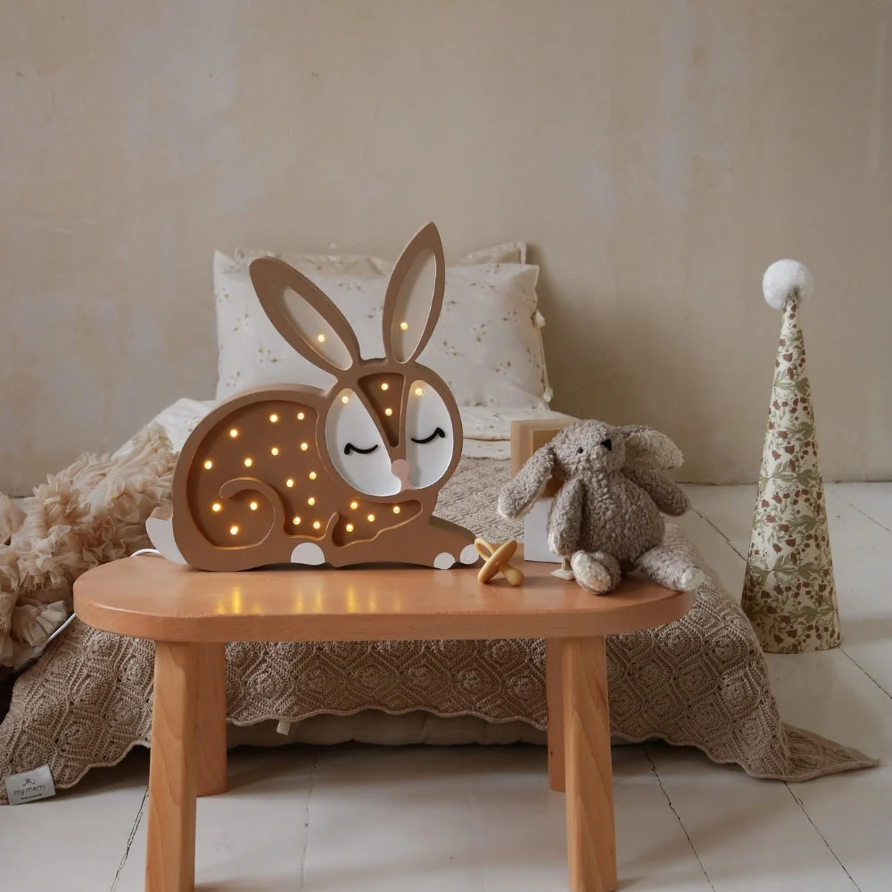 Little Lights Детска лампа Bunny Chocolate Brown