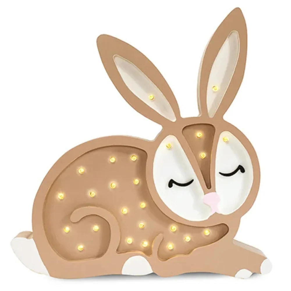 Little Lights Детска лампа Bunny Chocolate Brown