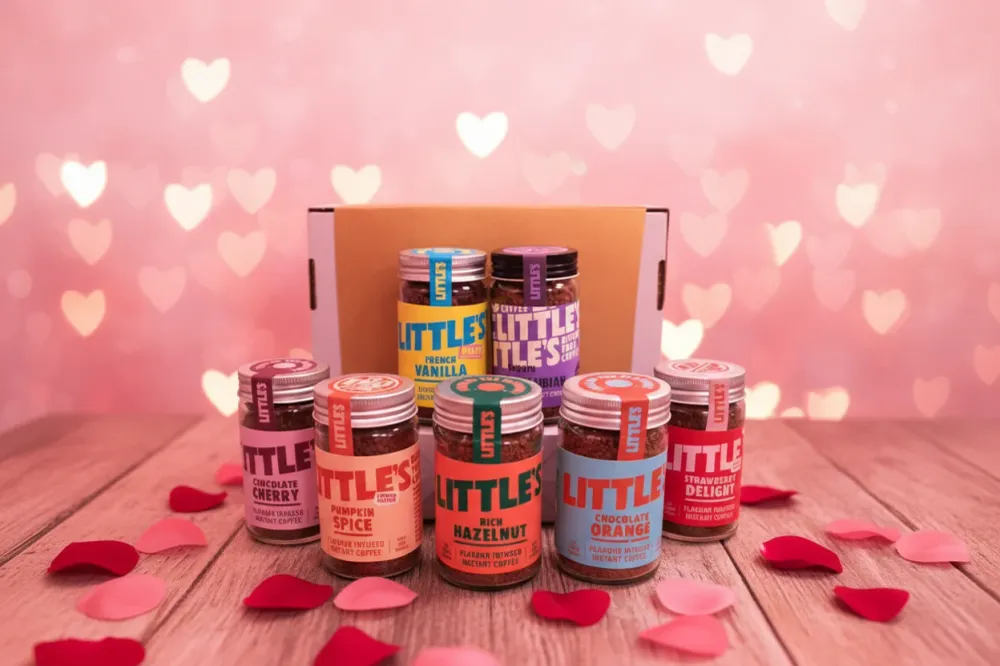 Подаръчен комплект с инстантно кафе Little’s