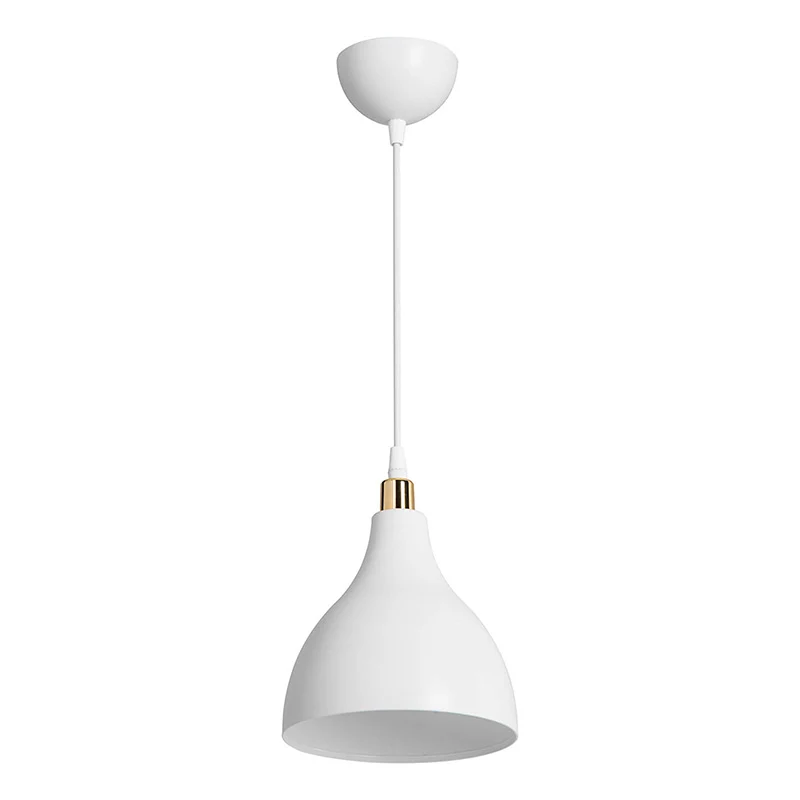 Плафон Lofty Ε27 бял D18x22см