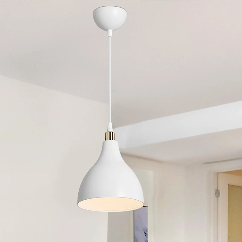 Плафон Lofty Ε27 бял D18x22см