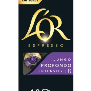 L'OR Lungo Profondo кафе капсули за NESPRESSO кафемашини, 10 бр