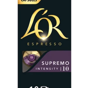 L'OR Supremo кафе капсули за NESPRESSO кафемашини, 10 бр