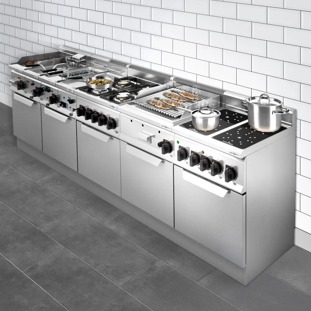 Неутрален елемент серия Lorenzo 700 - 200x714x1020mm - Неръждаема стомана AISI304 - с открита основа
