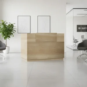 Рецепция LOTUS в естествен цвят 180x70x110см