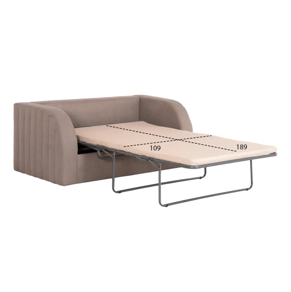 Диван легло lsla бежов дамаска 160x88x68h