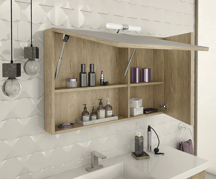 Luxus 100 PL WOOD огледален шкаф