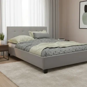 Двойно легло Mago pu в сив мат 150x200см