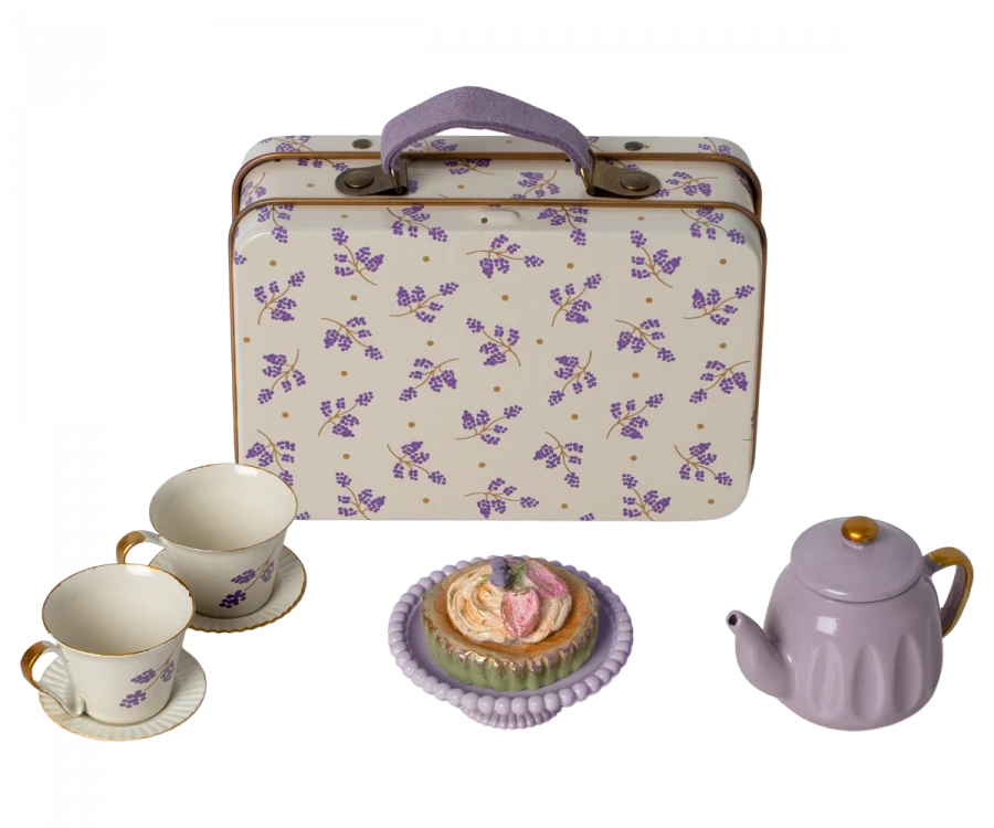 Maileg Следобедно лакомство, Mouse - Purple Madelaine