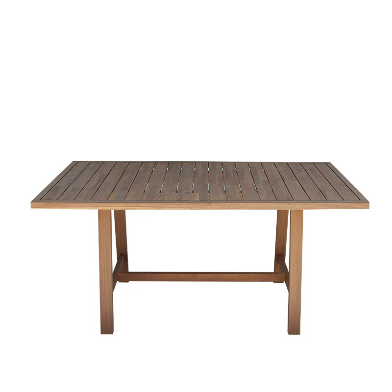 Градински комплект MALIBU от 5 части, масивна акациева дървесина, 160x90x75 см
