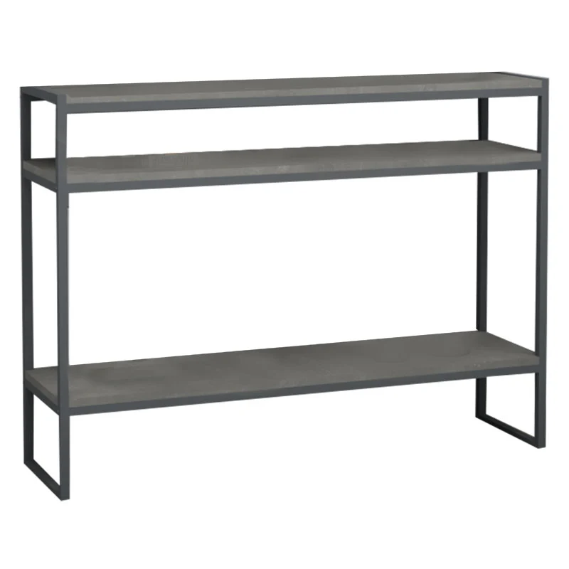 Конзола Malloy тъмно сив античен 120x33x90см