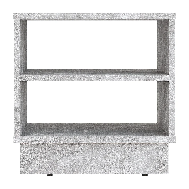 Нощно шкафче Mason меламин в цвят сив мрамор 40x32x40см