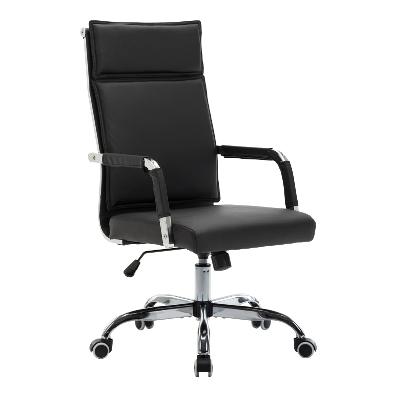 Офис стол Mavel pu в черен цвят 55x62x100-110 см