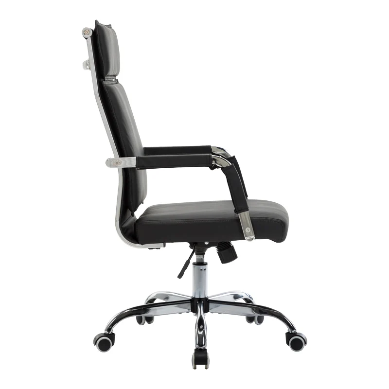 Офис стол Mavel pu в черен цвят 55x62x100-110 см