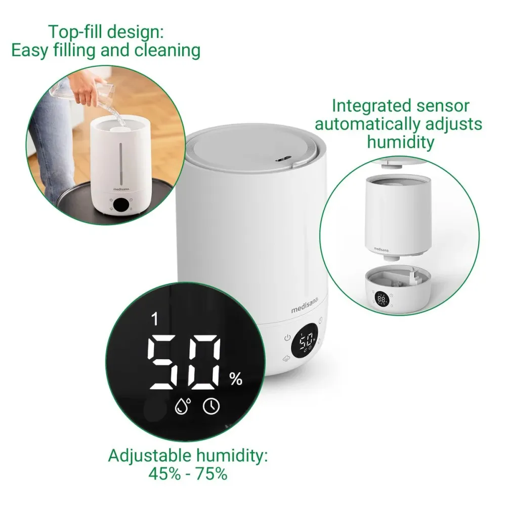 Овлажнител Medisana AH663 30 W 4,5 L