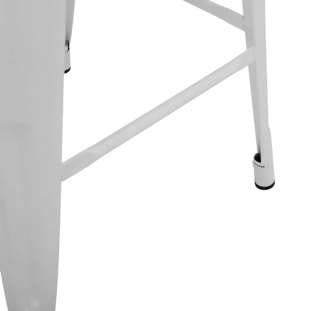 Бар стол MELITA бял мат 42x42x89,5