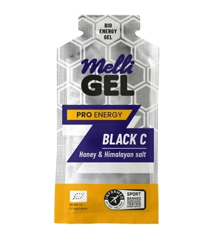 MelliGEL PRO Енергиен гел с мед BlackC