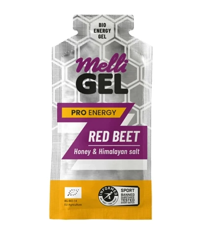 MelliGEL PRO Енергиен гел с мед RedBeet